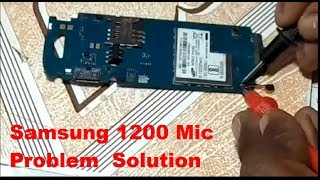 Change Mic in Samsung 1200 Mobile  Phone | Samsung 1200 Mic Problem jumper Solution (100% Solve)