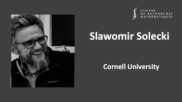 Slawomir Solecki: Generic measure preserving transformations and descriptive set theory