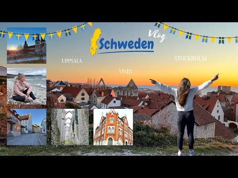 Ein Kurztrip nach Schweden // Visby auf Gotland, Uppsala und Stockholm //