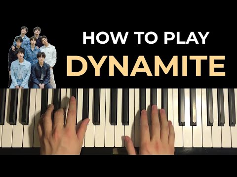 BTS (방탄소년단) - Dynamite (Piano Tutorial Lesson)