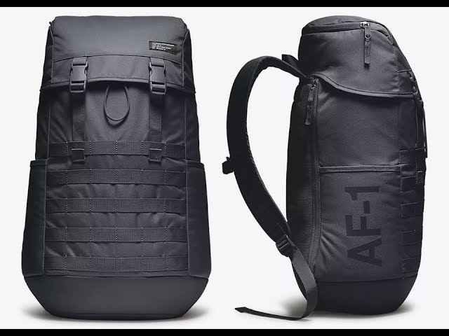 Sentimiento de culpa Oso Dalset backpack Nike AF-1 Review - ESPAÑOL - YouTube