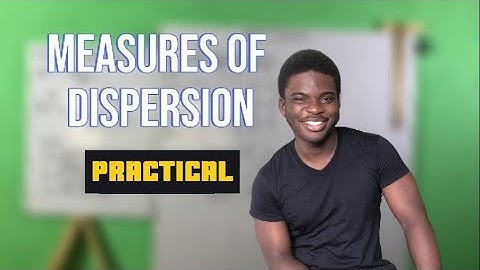 Measures of Dispersion (Mean deviation + standard deviation + variance + skewness +  range)