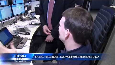 Signal from Rosetta Space Probe Returns to ESA