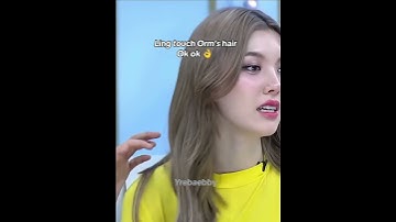 Only Ling is allowed to touch Orm’s hair — that’s a rule, not a suggestion 🤭 #หลิงออม #LingOrm