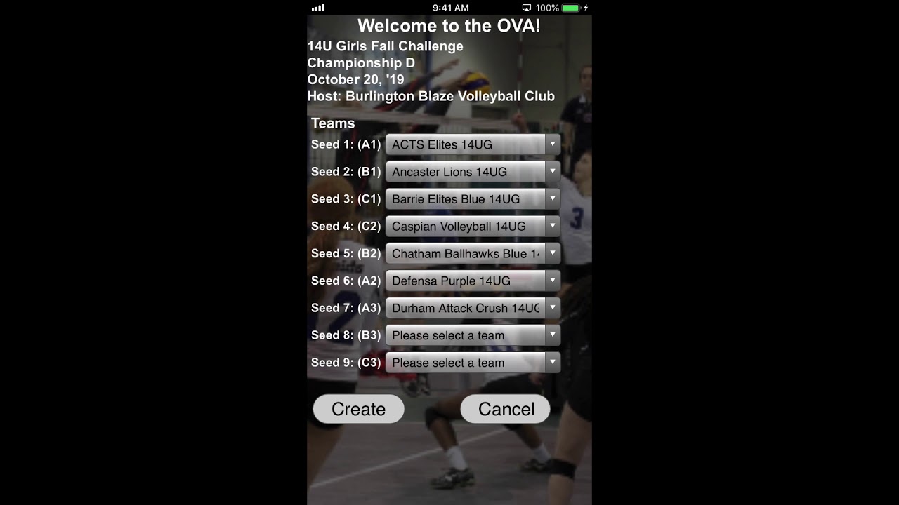 OVA Web-app - How to create an OVA Tournament Part 2 - YouTube