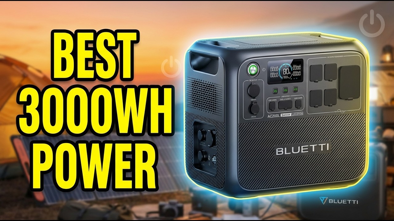 Best 3000wh Portable Power Station: Top 8 Power Stations for Emergency Backup 2026