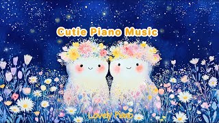 🌙 반짝이는 밤하늘 아래, 큐티 피아노 플리 🎵 | Cutie Piano Music, Lovely Piano, Healing Piano, 감성 피아노 ,HealingPiano