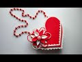 DIY HEART PURSE BAG Idea from Foam sheet/ ИДЕЯ ПОДАРКА за 5 минут Сумочка «Валентинка» из фоамирана