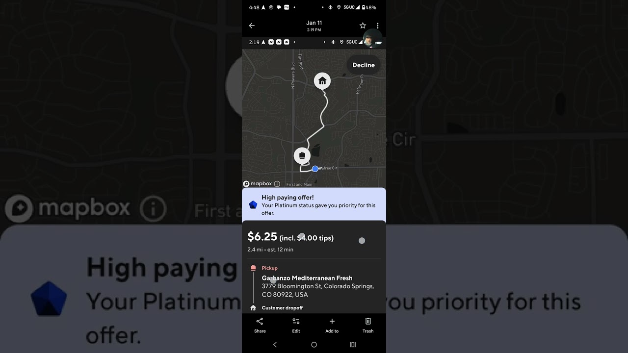 Quick little Dash Sunday night