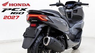2027 Honda PCX 160 FINALLY HERE! The New Scooter Everyone Is Talking About!