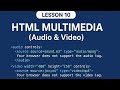 HTML - Casharkii :010 video and Audio HTML