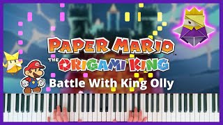 Battle with King Olly - Paper Mario: The Origami King // Piano Cover (+ Sheet Music) видео