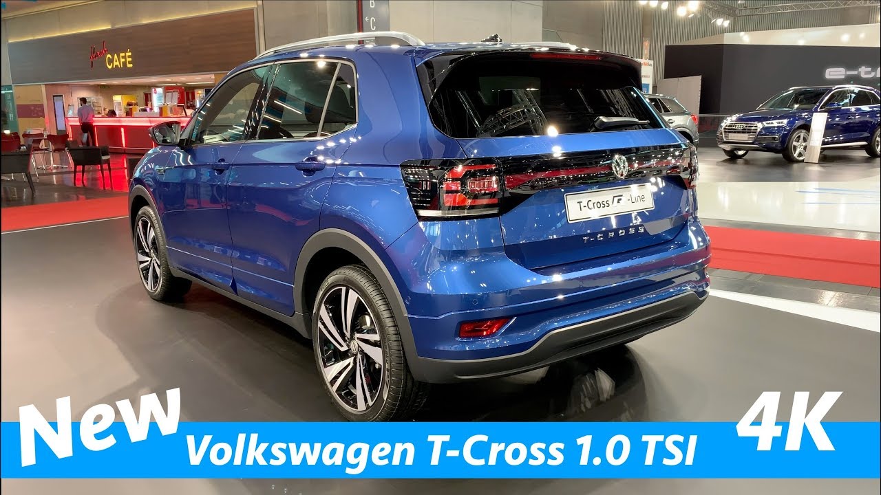 New Volkswagen T Cross 2019 R Line First Quick Review In 4k