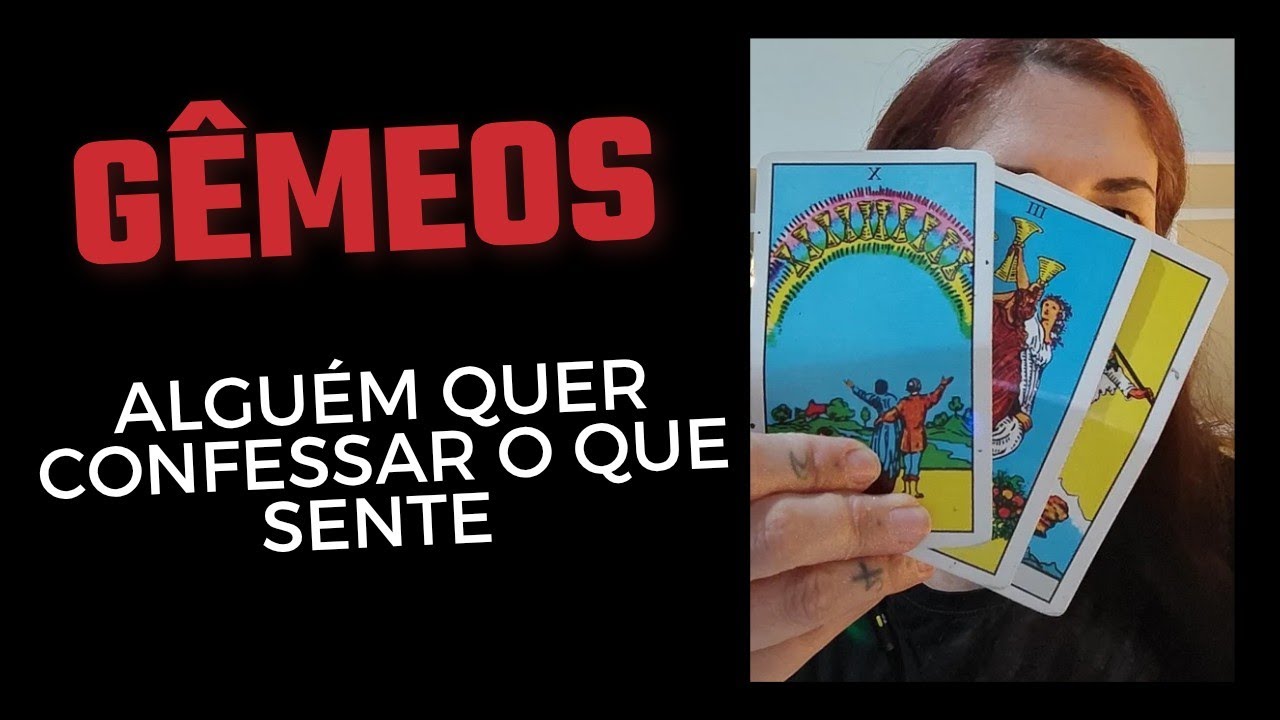 GÊMEOS ♊ Essa pessoa quer confessar o que sente 