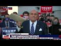 "MASSIVE FRAUD" Rudy Giuliani Says Major LAWSUITS Will Be Happening