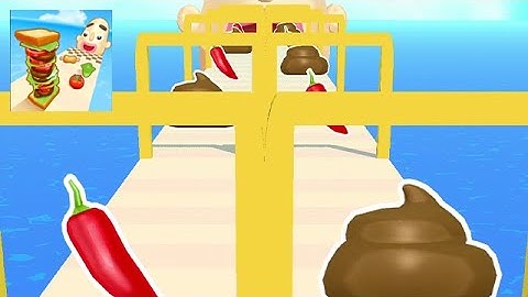 Sandwich runner- All Levels (5-10) Gameplay Mobile Game Walkthrough iOS Android