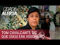 "Era um visionário", diz Tom Cavalcante sobre Gugu em velório