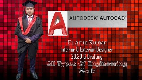 Auto CAD  tutorial 1 By Arun sir