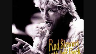 Rod Stewart (with Jeff Beck) 1984 Bad For You - LIVE!