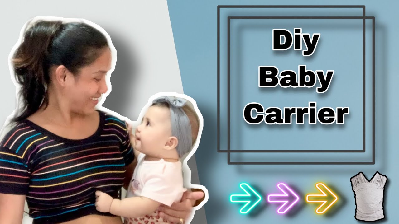 How To Make Your Own Baby Carrier out of Clothing ...