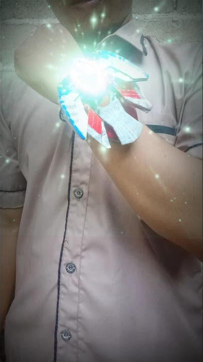 Ultraman Saga Transformation with Dx Saga Brace Cardboard
