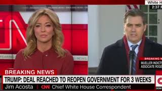 Jim Acosta gets Roasted with my Best Insults and Satire , CNN v Trump on Border Wall