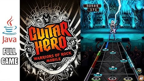 GUITAR HERO WARRIORS OF ROCK - Java Game [Expert] (Full Gameplay No Commentary)