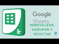 Curso Google Sheets.  Inmovilizar, Agrupar y Ocultar