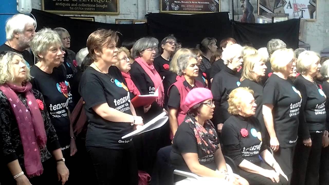 Tenovus, Market hall choir Abergavenny YouTube