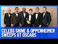 Celebs shine on red carpet at oscars with oppenheimer sweeping best picture  10 news first