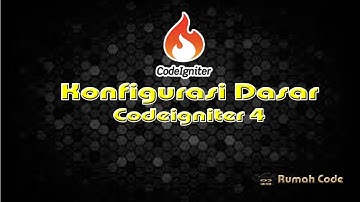 Codeigniter 4 indonesia : 2. Cara konfigurasi codeigniter 4