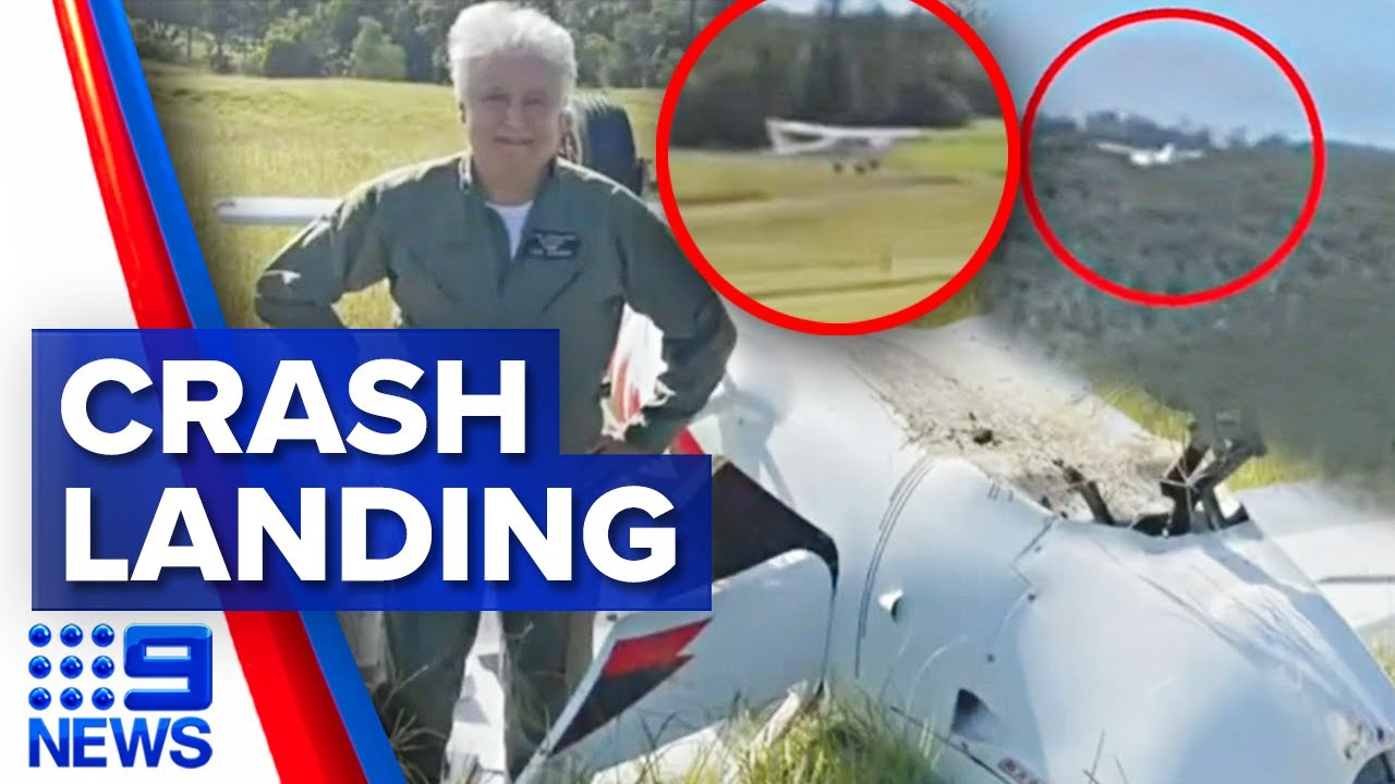 Pilot makes emergency landing after engine cuts out midflight 9 News