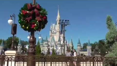 Xmas day parade taping Magic Kingdom 2015