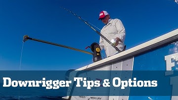 Downrigger Fishing Tips & Options - Florida Sport Fishing TV - Manual vs. Electric