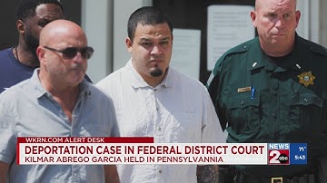 Kilmar Abrego Garcia deportation case in federal district court