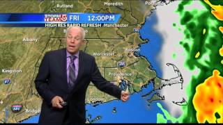 Harvey's latest Boston area forecast
