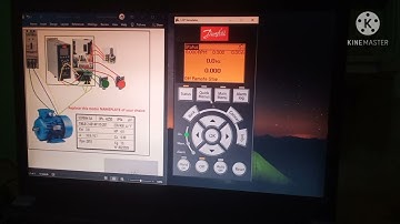 Danfoss VLT Automation using Danfoss LCP Simulator