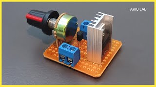 How to make a speed controller for dc motor by TARIQ LAB 1,160 views 2 days ago 3 minutes, 51 seconds