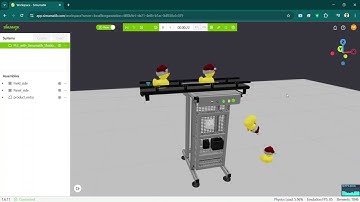 Simulation in Simumatik - 1