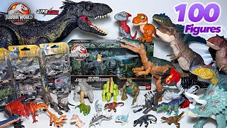 UNBOXING NEW + 100 New 2024 Jurassic World Dinosaurs! Indoraptor, Baryonyx, T-Rex, Indominus Rex by Dan Surprise 57,815 views 2 months ago 34 minutes