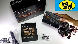 EVGA 700 B1, 80+ Bronze 700W, 3 Year Warranty, Power Supply 4K video