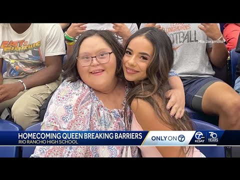 Rio Rancho High School homecoming queen breaking barriers