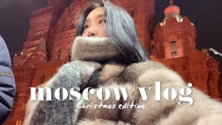 Moscow Vlog | 모스크바 겨울, 크리스마스 마켓, 붉은광장