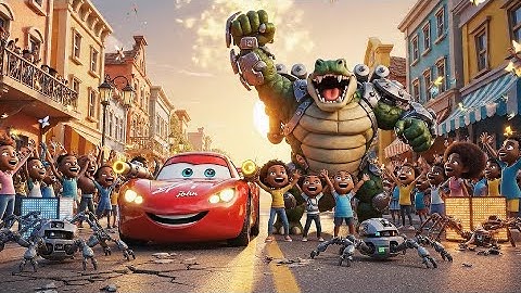 🔥 Robot Invasion 🚀 | The Ultimate Rescue Mission – 3D Action Song for Kids