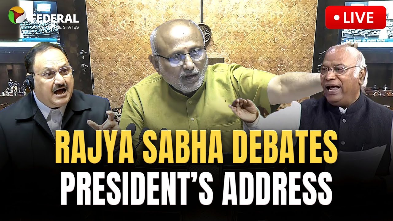 LIVE | Motion of Thanks debate in Rajya Sabha | Budget Session continues