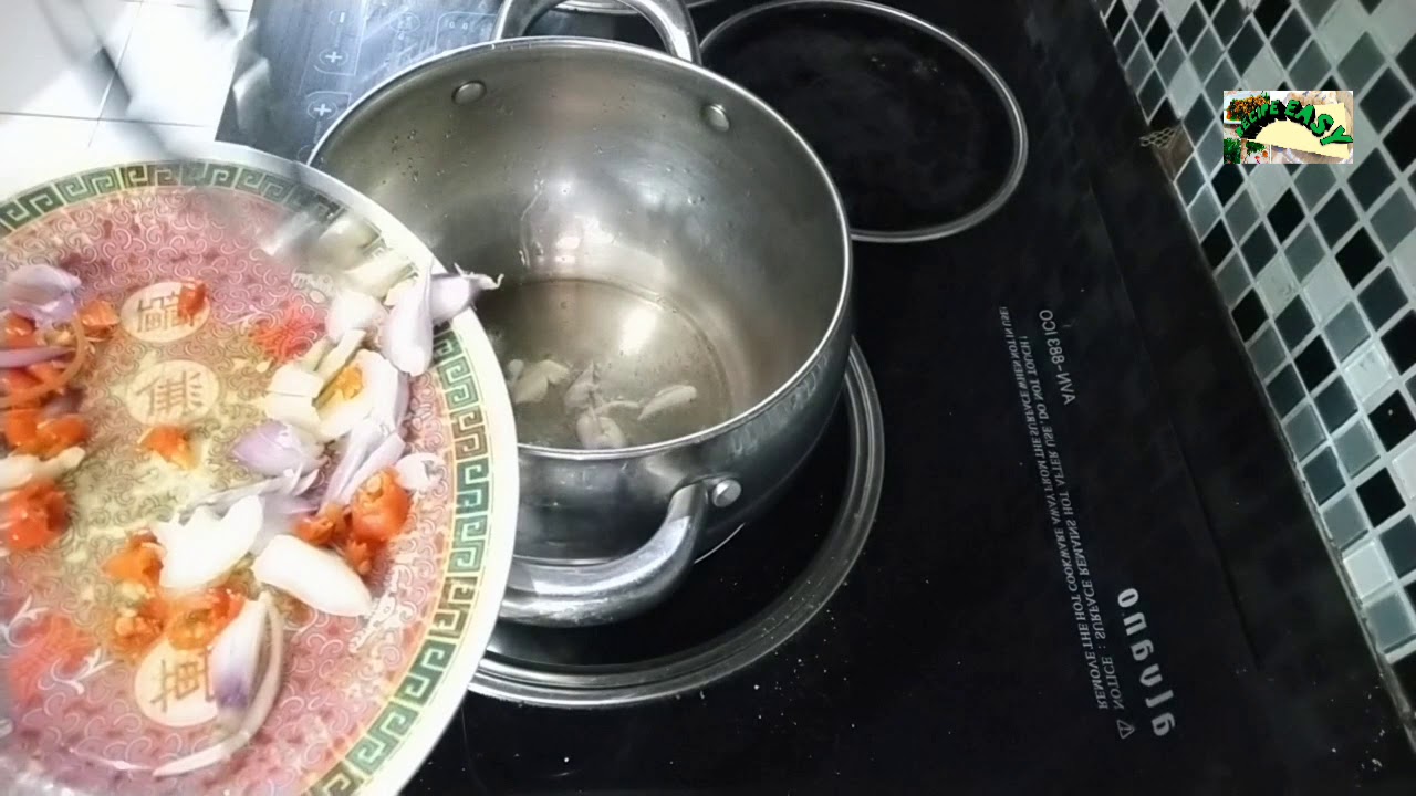 cara masak daun pepaya jepang agar hijau. how to cook Japanese papaya