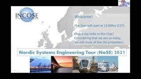 Nordic Systems Engineering Tour (NoSE) 2021