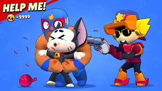 Help Me !!! Kit , El Primo and Larry Brawl Stars