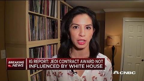 IG report: Some ethical violations, but JEDI outcome not affected