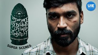 Enai Noki Paayum Thota Super Scenes | Unmissable action-packed moments | Dhanush | Megha Akash